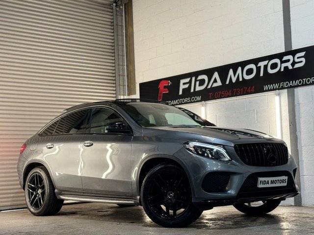 Mercedes-Benz GLE Coupe 2019 3.0 Gle350d V6 Amg Night Edition Premium Plu Grey