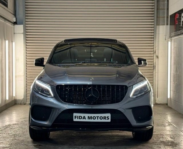 Mercedes-Benz GLE Coupe 2019 3.0 Gle350d V6 Amg Night Edition Premium Plu Grey #2