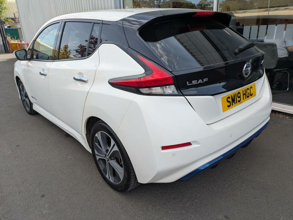 Nissan Leaf Hatchback 40Kwh Tekna 201919 White #4