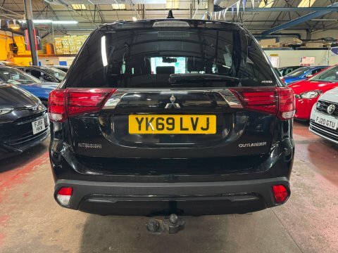 Mitsubishi Outlander Black YK69LVJ Black #5