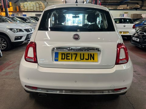 Fiat 500 Lounge DE17UJN White #5