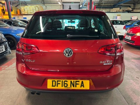 Volkswagen Golf Gt Edition Tdi Red #5