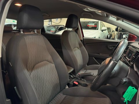 Seat Leon 1.6 Tdi Ecomotive Cr Se Euro 5 Ss Red #13