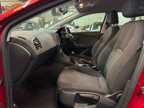 Seat Leon 1.6 Tdi Ecomotive Cr Se Euro 5 Ss Red #12
