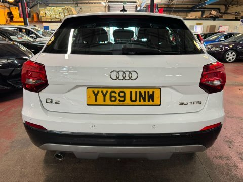 Audi Q2 Tfsi Sport YY69UNW White #5