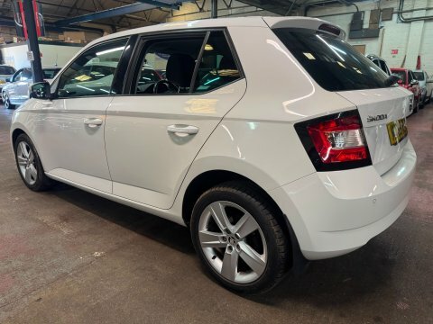 Skoda Fabia Se L Tsi White #4