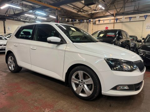 Skoda Fabia Se L Tsi White