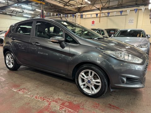 Ford Fiesta Zetec AU17WEW Grey