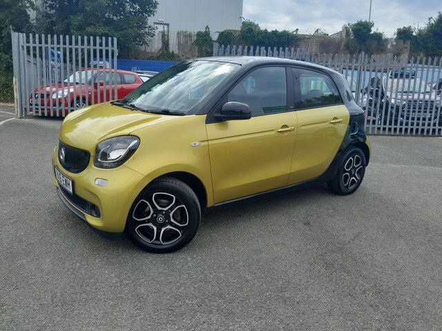 Smart Forfour 2016 0.9T Prime Premium Hatchback Twi Yellow