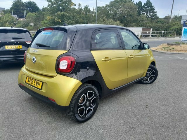 Smart Forfour 2016 0.9T Prime Premium Hatchback Twi Yellow #3