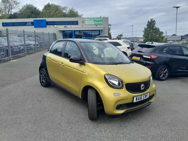 Smart Forfour 2016 0.9T Prime Premium Hatchback Twi Yellow #2