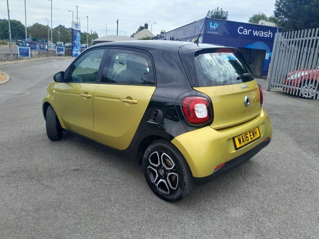 Smart Forfour 2016 0.9T Prime Premium Hatchback Twi Yellow #4