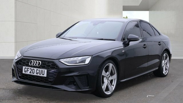 Audi A4 2020 2.0 Tfsi 40 S Line Saloon S Tronic Black