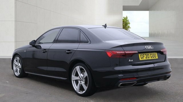 Audi A4 2020 2.0 Tfsi 40 S Line Saloon S Tronic Black