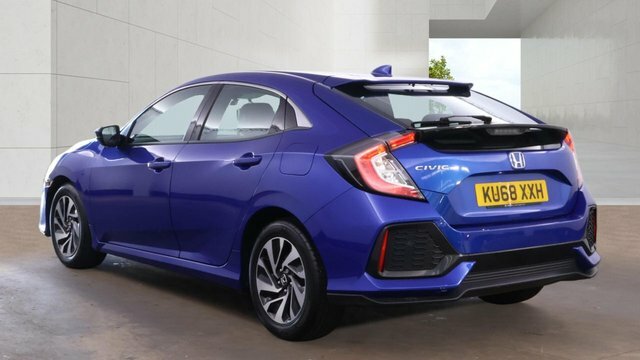 Honda Civic 2018 1.0 Vtec Turbo Se Hatchback Blue #2