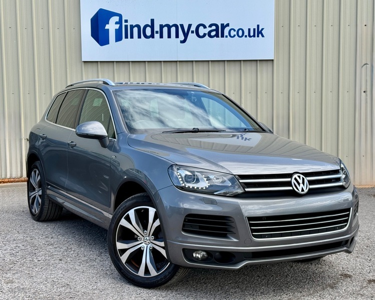Volkswagen Touareg V6 R-line Tdi Bluemotion MV64WJK Grey