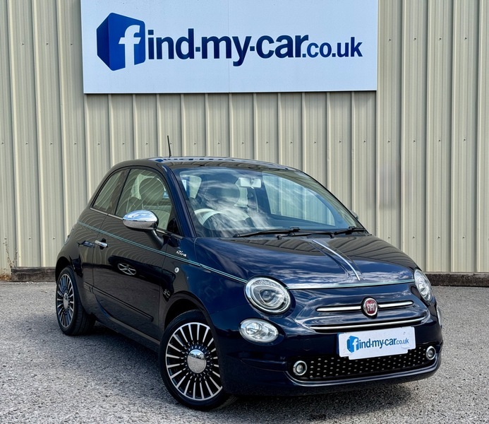 Fiat 500 Riva Blue