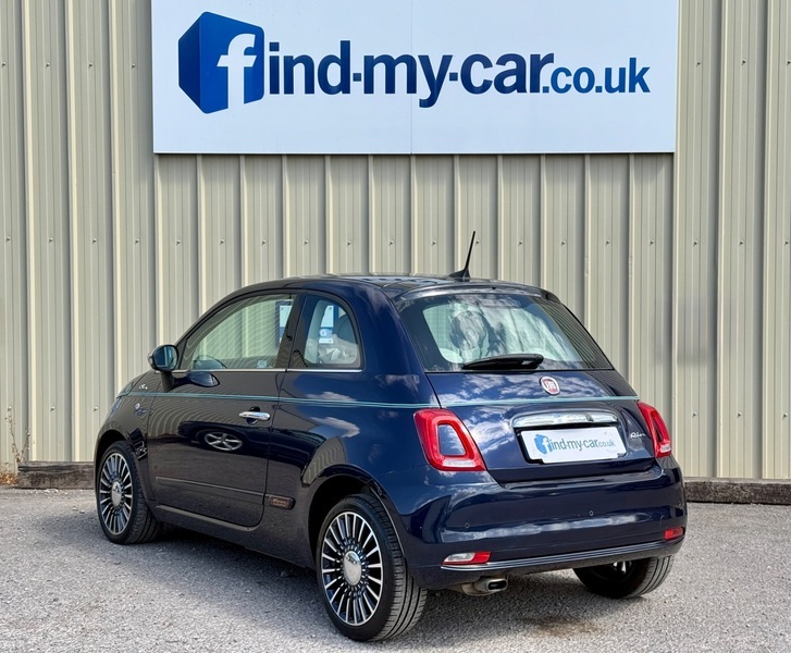 Fiat 500 Riva Blue #2