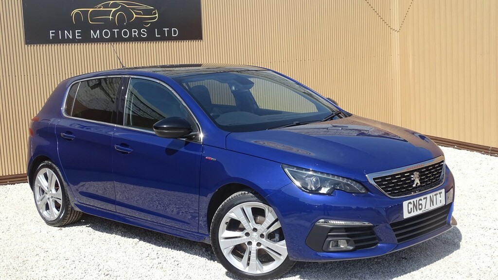 Peugeot 308 1.2 Puretech Gt Line Blue #2