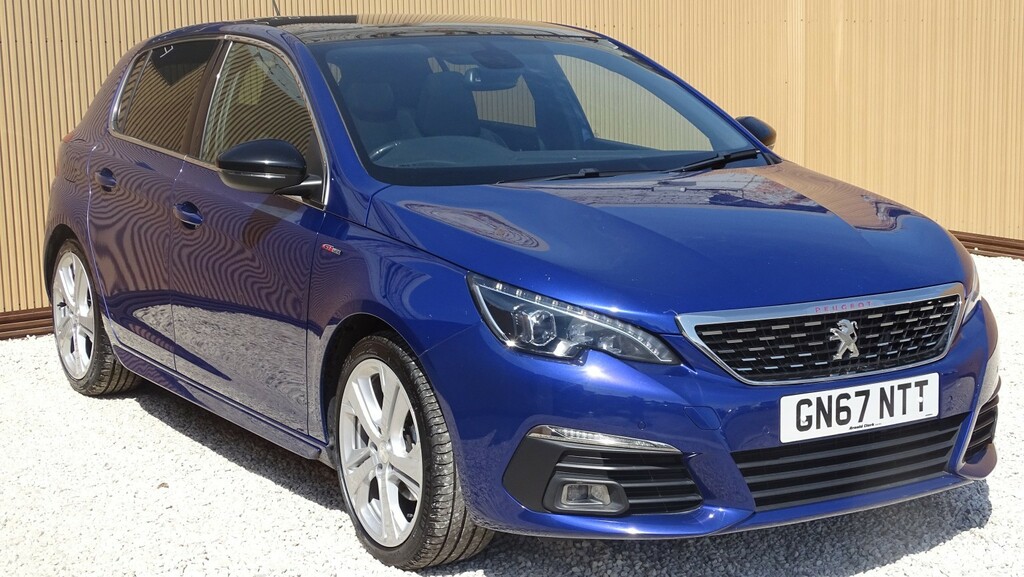 Peugeot 308 1.2 Puretech Gt Line Blue #6