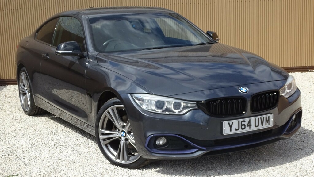 BMW 4 Series Gran Coupe 2.0 420D Xdrive Sport Coupe Grey #3