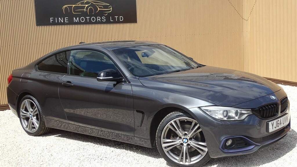 BMW 4 Series Gran Coupe 2.0 420D Xdrive Sport Coupe Grey #2