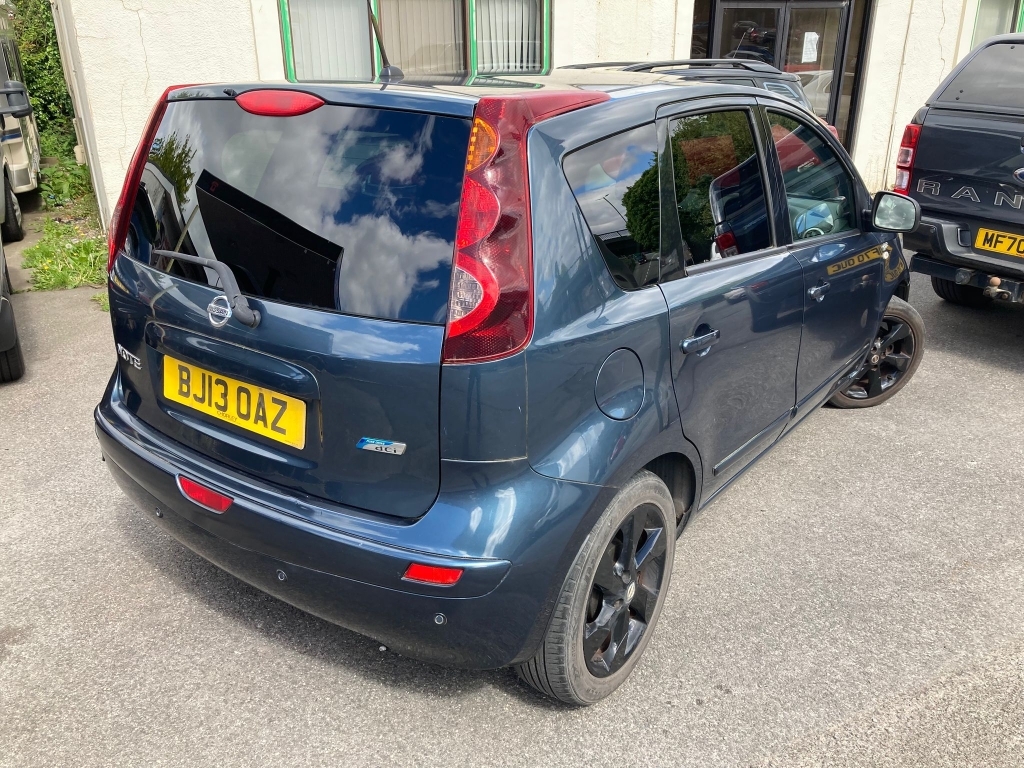 Nissan Note 1.5 N-tec Plus Dci Blue #4