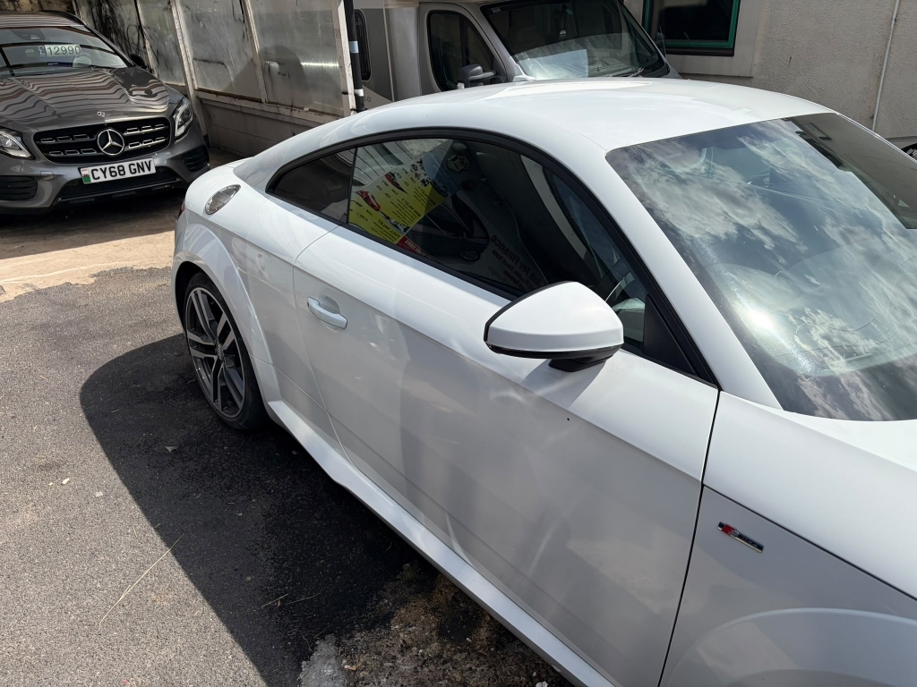 Audi TT 1.8 Tfsi S Line White #3