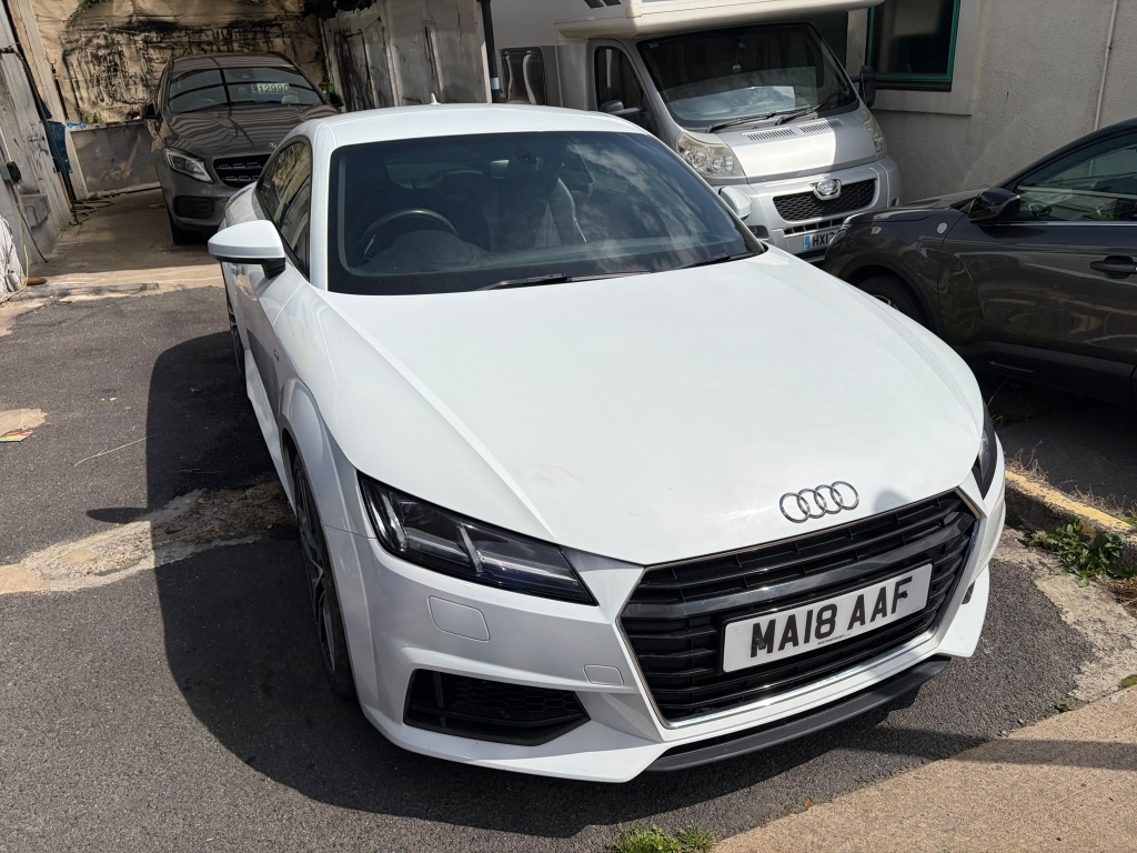 Audi TT 1.8 Tfsi S Line White