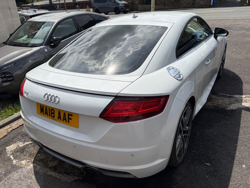 Audi TT 1.8 Tfsi S Line White #2