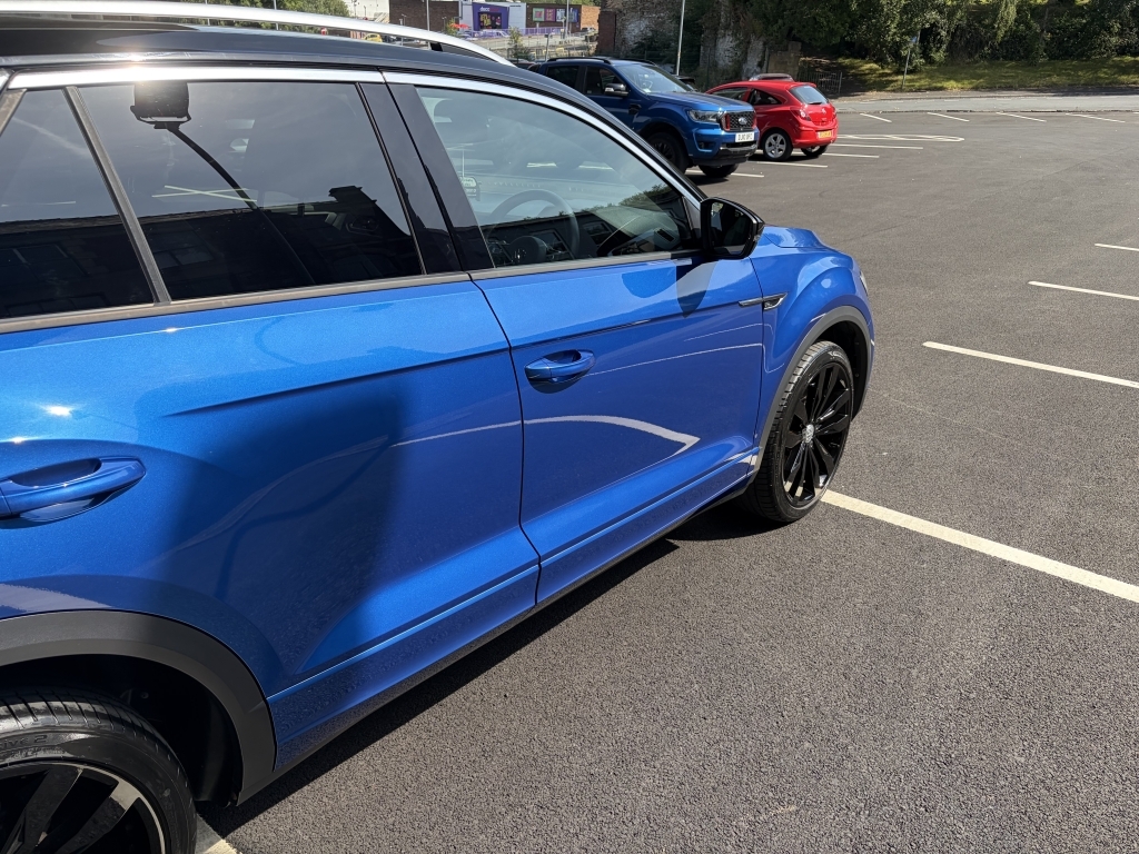 Volkswagen T-Roc 1.5 Tsi Evo Se Suv Dsg White #9