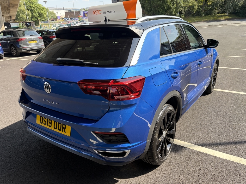 Volkswagen T-Roc 1.5 Tsi Evo Se Suv Dsg White #10