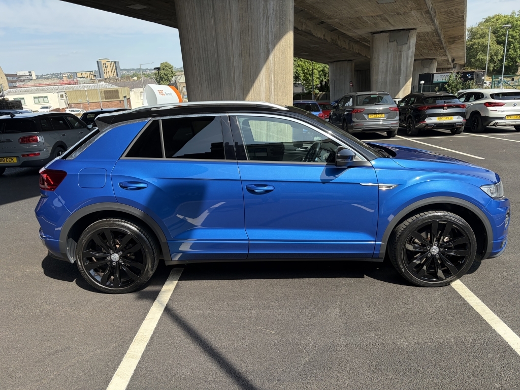 Volkswagen T-Roc 1.5 Tsi Evo Se Suv Dsg White #8