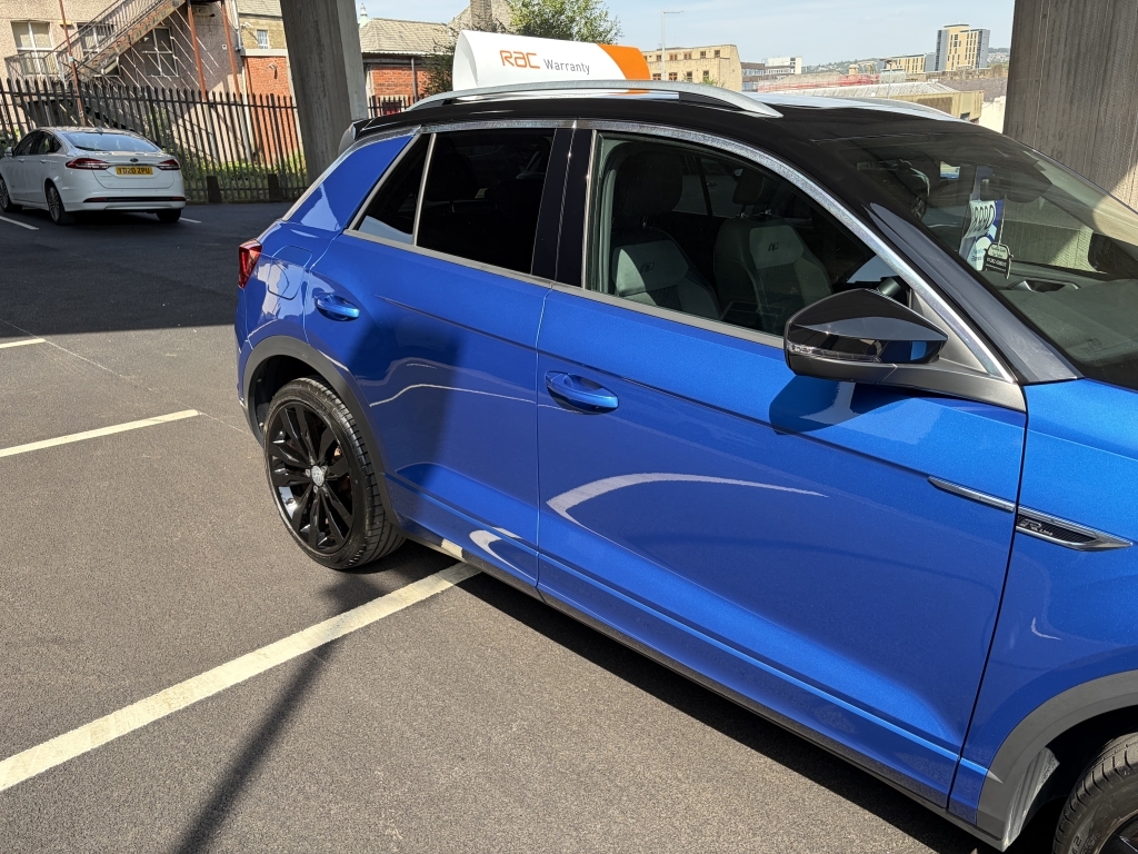 Volkswagen T-Roc 1.5 Tsi Evo Se Suv Dsg White #7