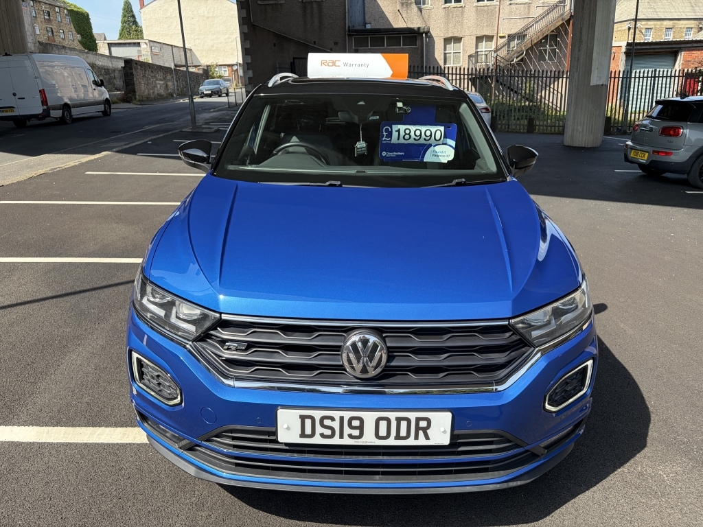 Volkswagen T-Roc 1.5 R-line Tsi Evo Dsg Blue #3
