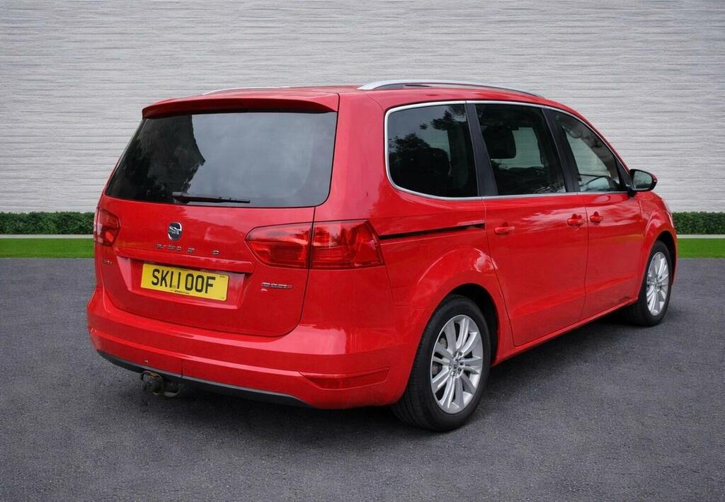 Seat Alhambra 2.0 Tdi Ecomotive Cr Se Euro 5 Ss Red #5
