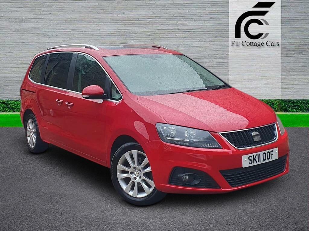 Seat Alhambra 2.0 Tdi Ecomotive Cr Se Euro 5 Ss Red #3
