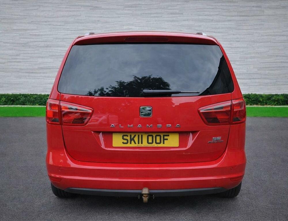 Seat Alhambra 2.0 Tdi Ecomotive Cr Se Euro 5 Ss Red #6