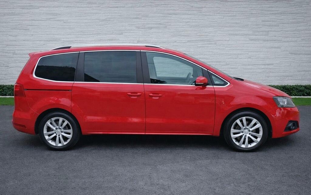 Seat Alhambra 2.0 Tdi Ecomotive Cr Se Euro 5 Ss Red #4