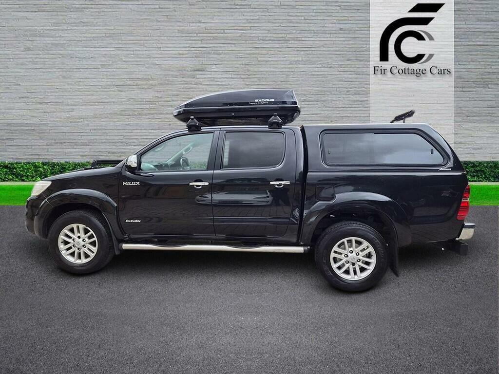 Toyota HILUX 3.0 D-4d Invincible 4Wd Euro 5 Black #4