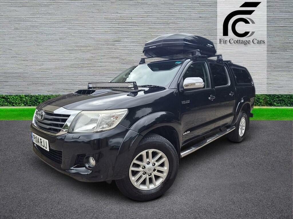 Toyota HILUX 3.0 D-4d Invincible 4Wd Euro 5 Black #3
