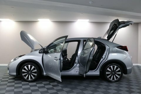 Honda Civic 2017 17 I-vtec Silver #5