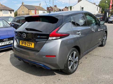Nissan Leaf Nissan Hatchback 110Kw Tekna 40Kwh Blue #7