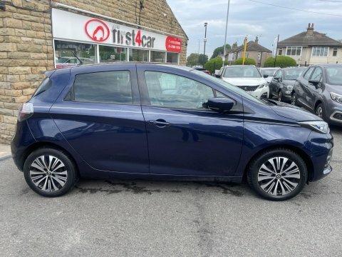 Renault Zoe 55 Kwh 2021 Blue #4