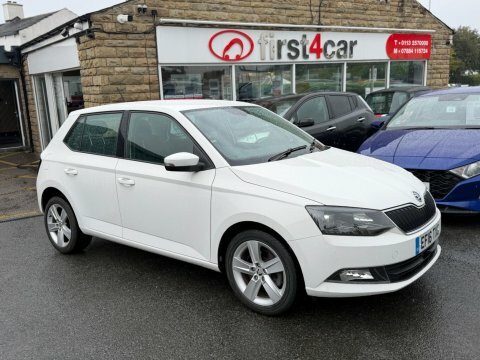 Skoda Fabia 2016 16 Se White