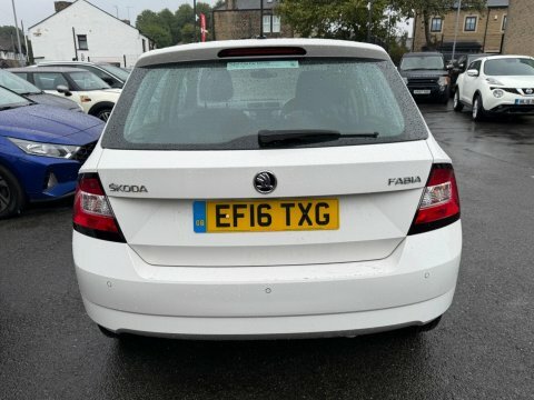 Skoda Fabia 2016 16 Se White #6
