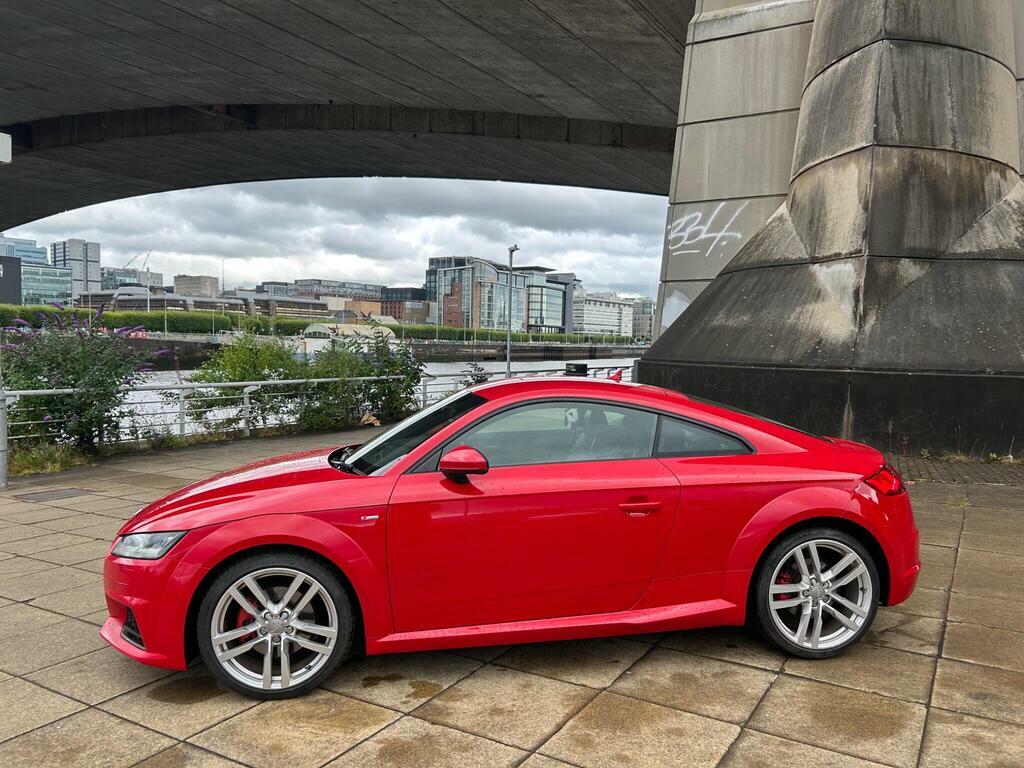 Audi TT 2.0 Tfsi S Line S Tronic Euro 6 S S Red #4