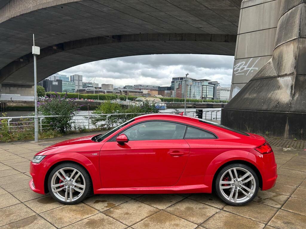 Audi TT 2.0 Tfsi S Line S Tronic Euro 6 S S Red #5