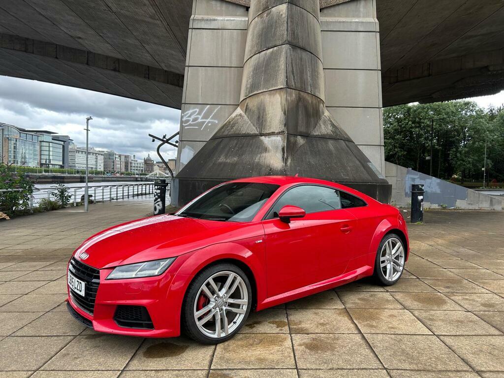 Audi TT 2.0 Tfsi S Line S Tronic Euro 6 S S Red #2