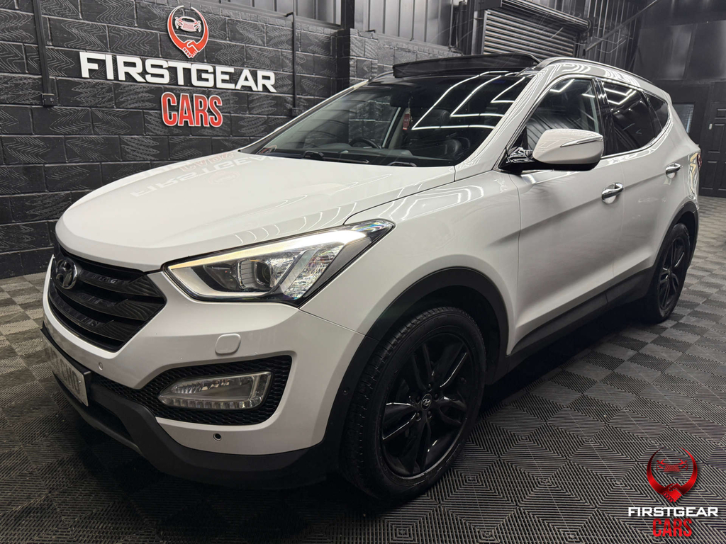 Hyundai Santa Fe Premium Se Suv 4Wd Euro 5 7 Seat White #4